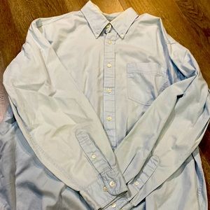 Men’s Blue IZod Dreas Shirt in Size Large